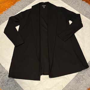 Women’s EILEEN FISHER Black Cardigan Jacket sz XS
